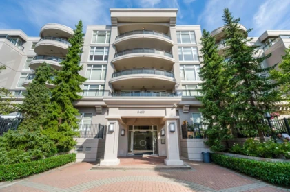 Exterior Rear Photo of 419 8480 Granville Avenue, Richmond, BC