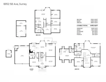 18152 58 Avenue, Surrey, BC, Surrey — Single Family Residence for sale