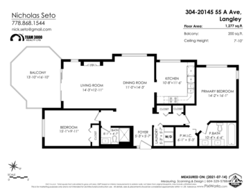 304 20145 55a Avenue, Langley, BC, Langley — Apartment/Condo for sale