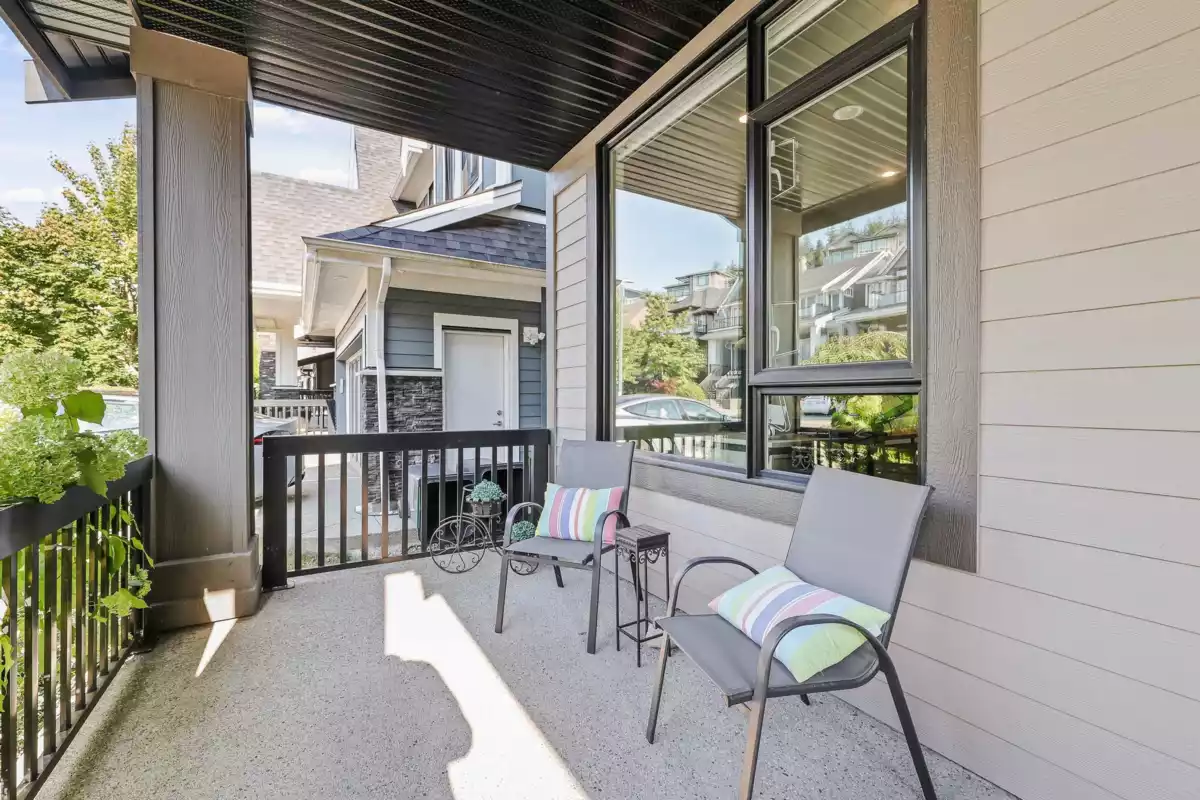 Exterior Rear Photo of 1419 Strawline Hill Street, Coquitlam, BC