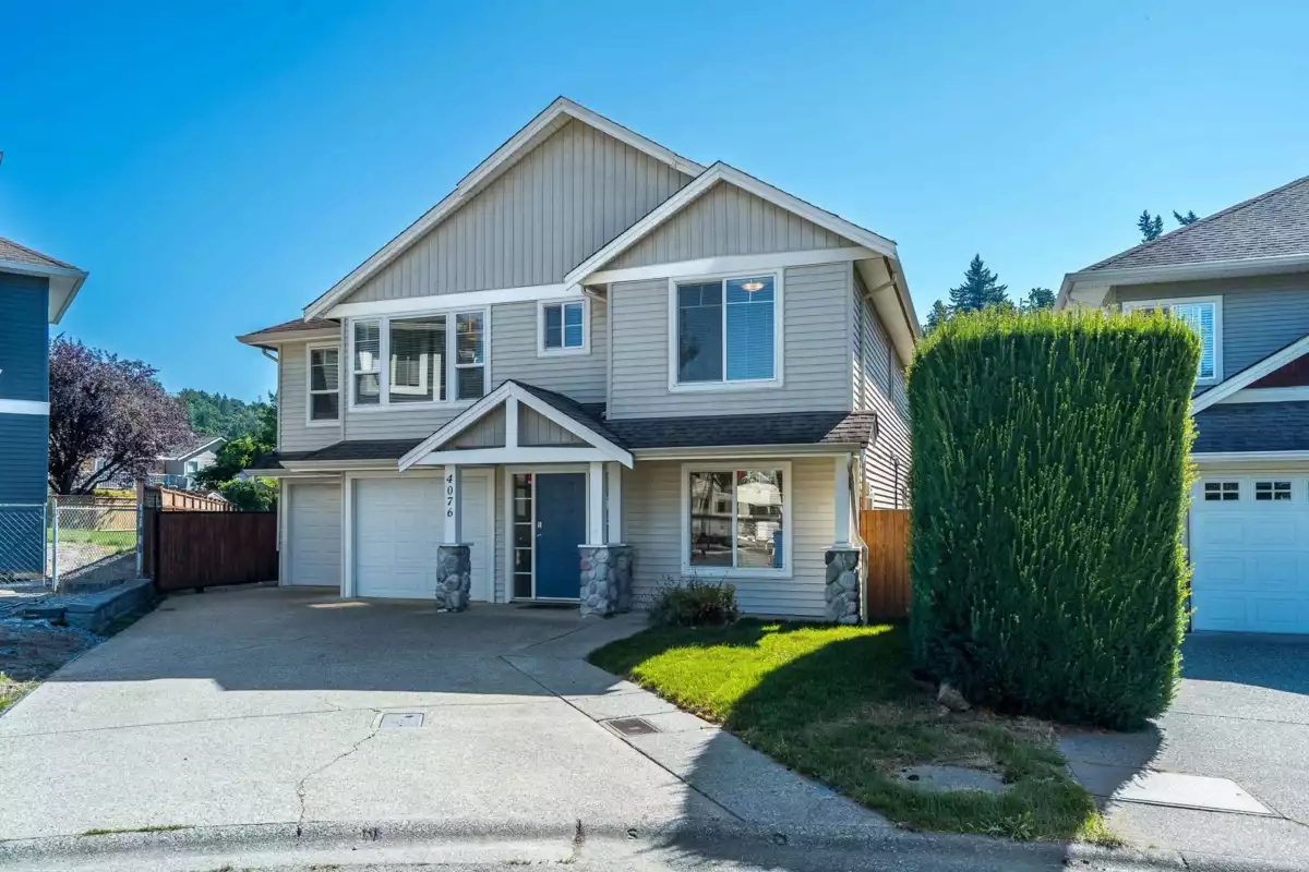 Exterior Rear Photo of 4076 Channel Street, Abbotsford, BC