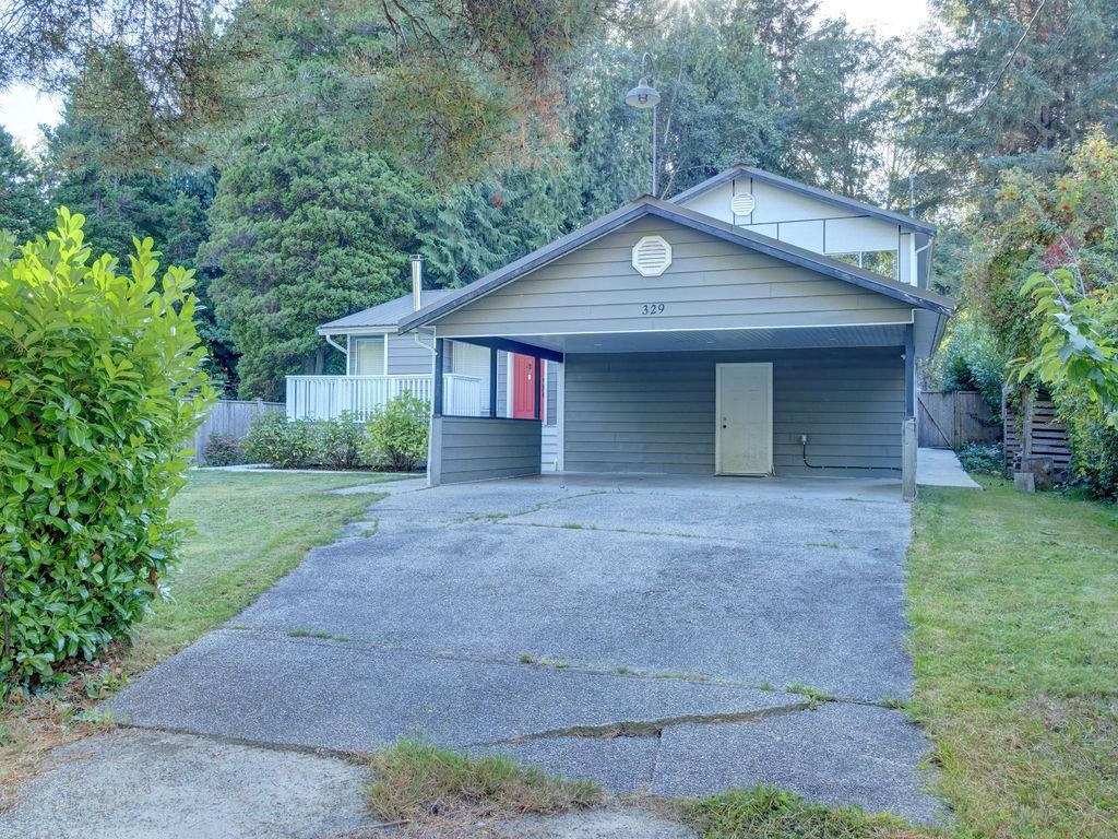 Exterior Rear Photo of 329 Burns Road, Gibsons, BC