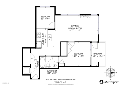 2307 7063 Hall Avenue, Burnaby, BC, Burnaby — Apartment/Condo for sale