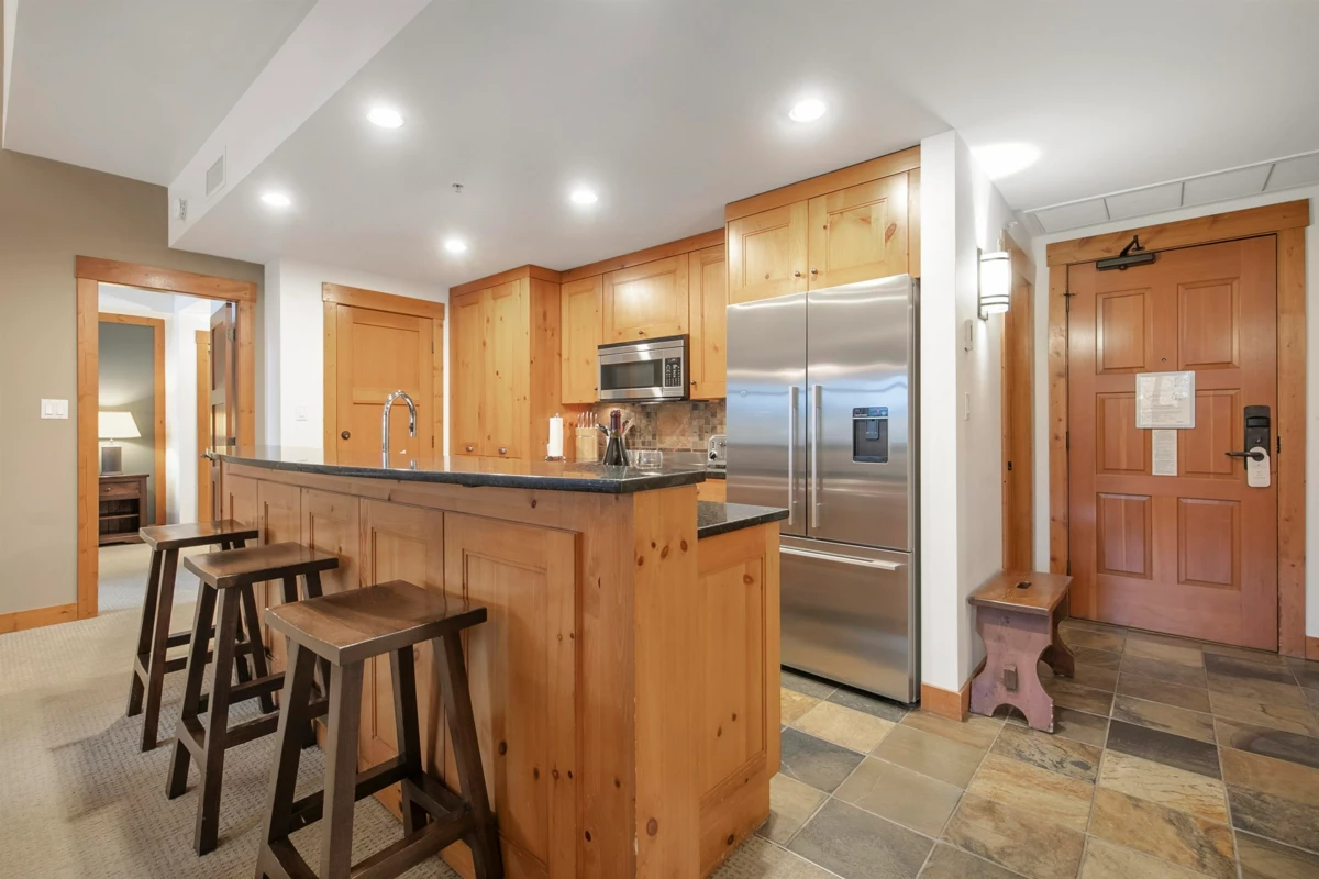 Exterior Rear Photo of 401 2202 Gondola Way, Whistler, BC