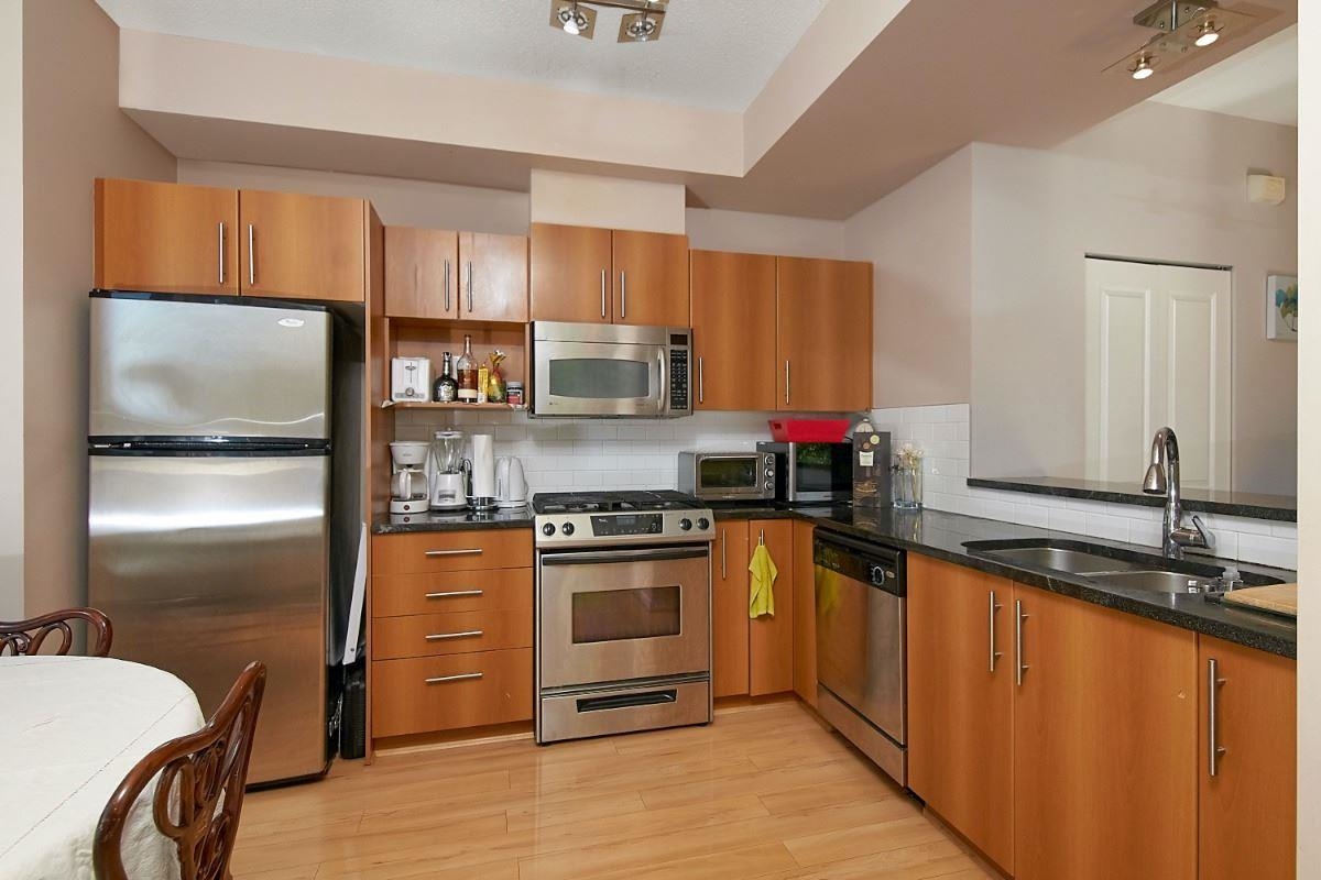 Kitchen Island Photo of 132 9229 University Crescent, Burnaby, BC