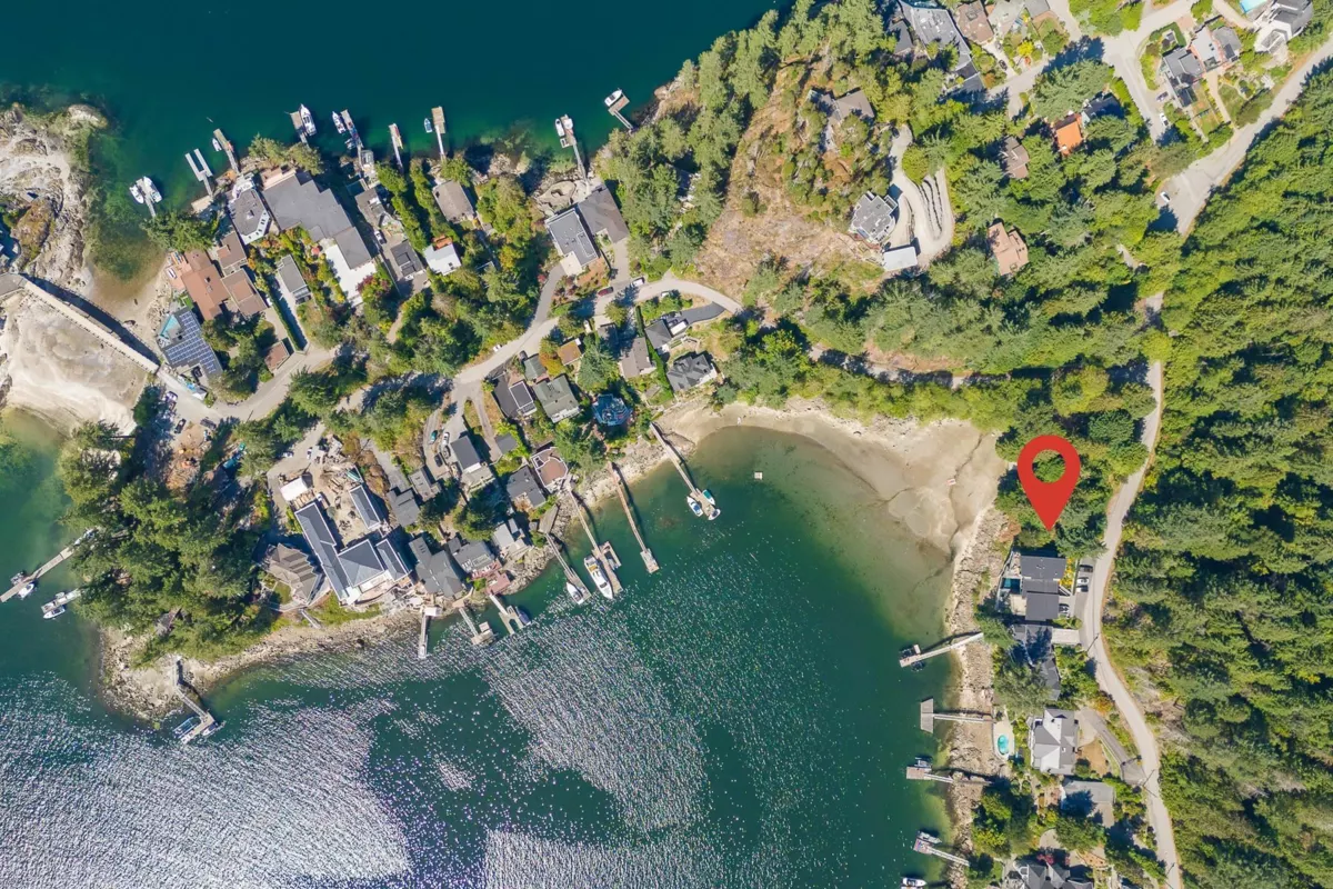 Backyard Photo of 4855 Belcarra Bay Road, Port Moody, BC