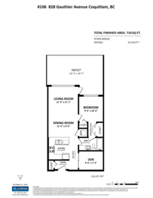 106 828 Gauthier Avenue, Coquitlam, BC, Coquitlam — Apartment/Condo for sale