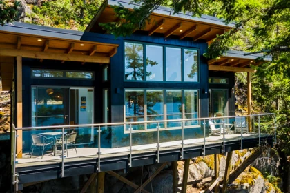 Aerial View of 6815 Sandy Hook Trail, Sechelt, BC