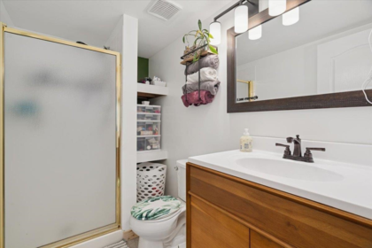 Guest Bathroom Photo of 105 2962 Trethewey Street, Abbotsford, BC