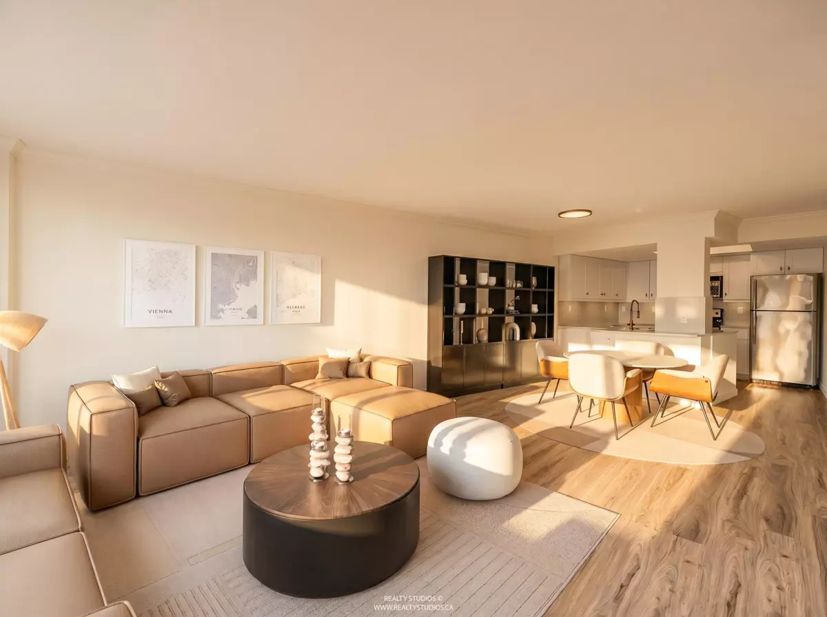 Family Room Photo of 406 995 Roche Point Drive, North Vancouver, BC
