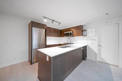 Kitchen Island Photo of 701 7888 Ackroyd Road, Richmond, BC
