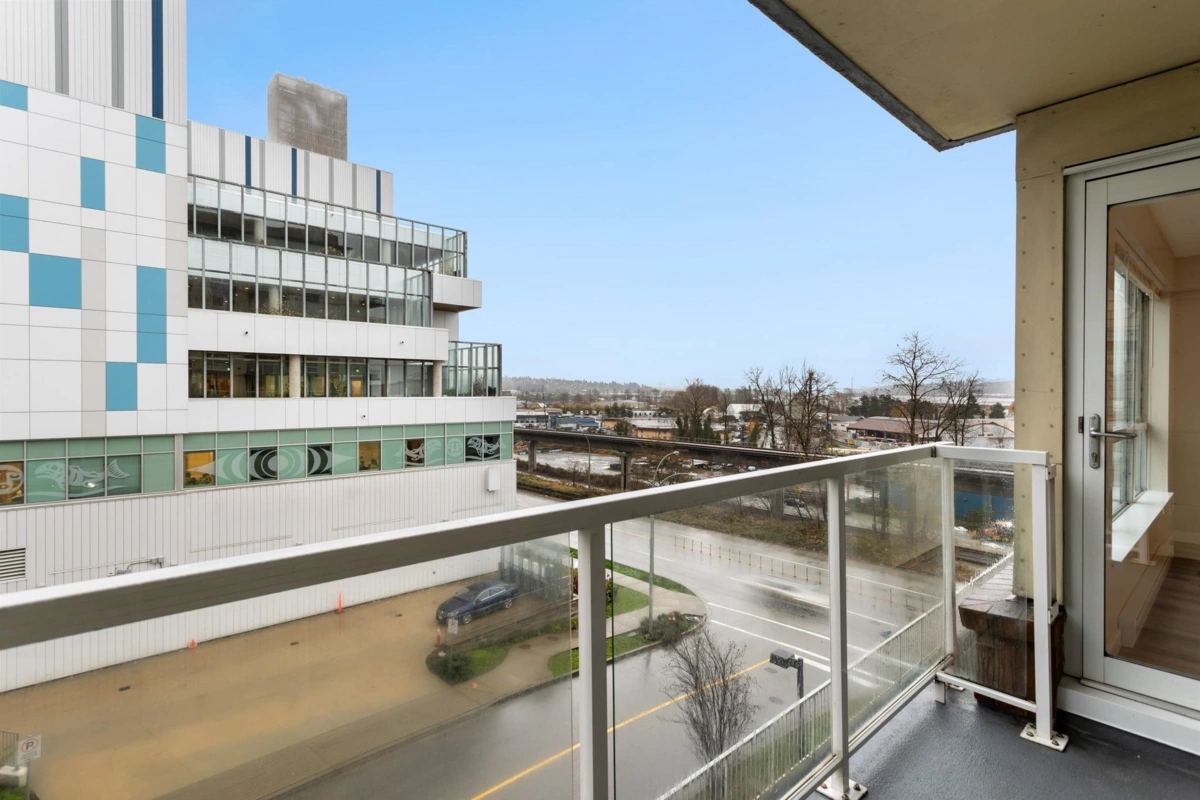 Outdoor Deck Photo of 303 200 Keary Street, New Westminster, BC