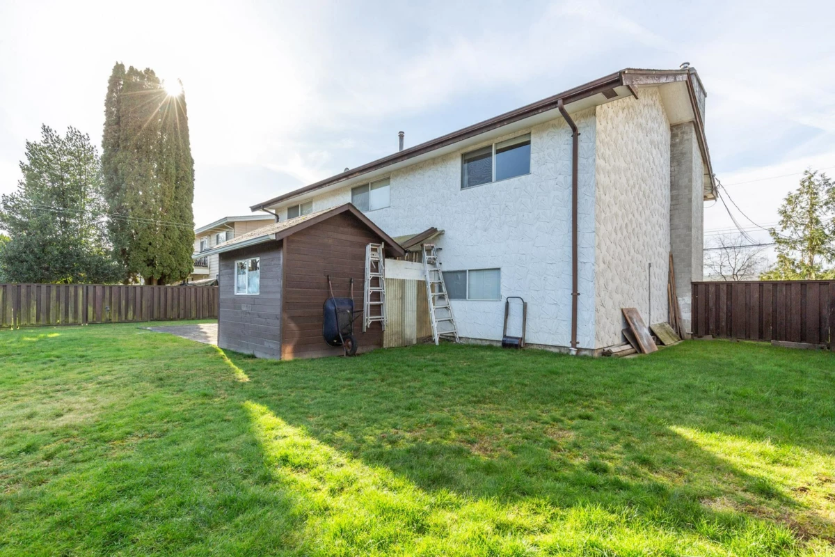 Aerial View of 9574 Johnson Street, Chilliwack, BC