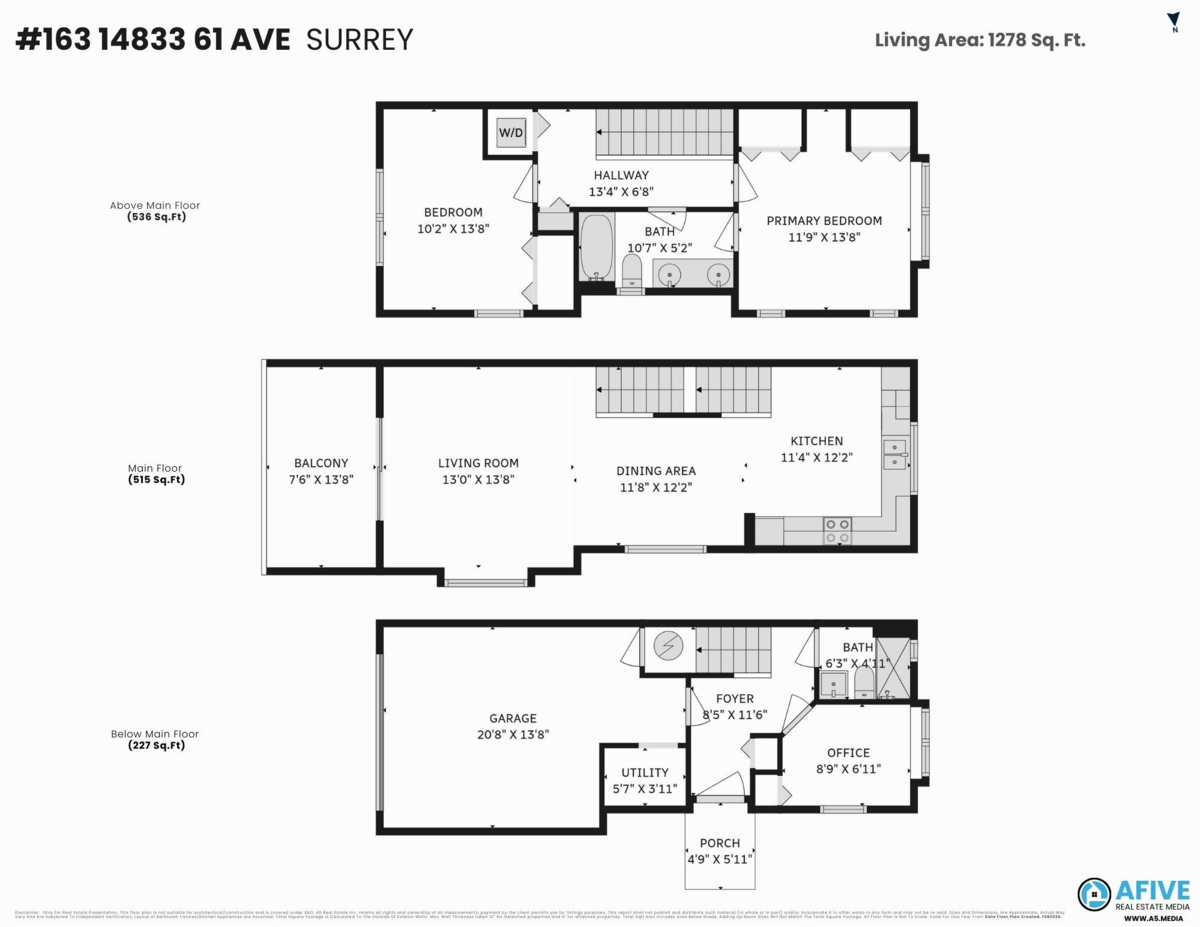 Entry Foyer Photo of 163 14833 61 Avenue, Surrey, BC