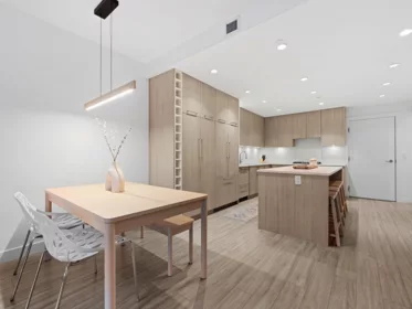 Kitchen Island Photo of 107 733 E 3rd Street, North Vancouver, BC