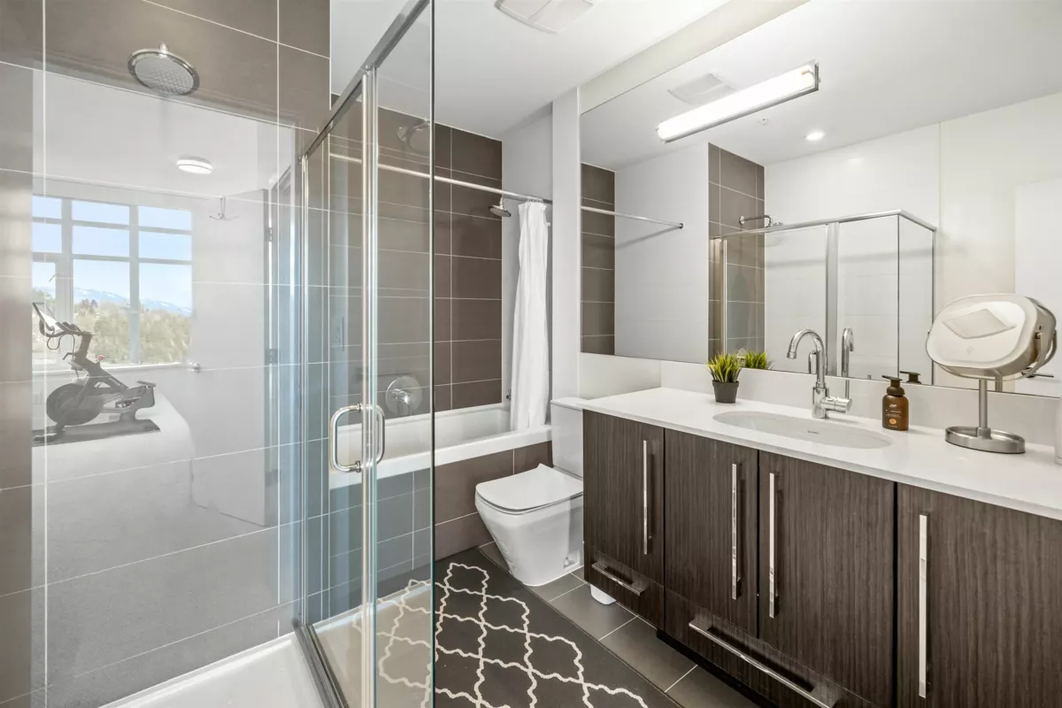 Basement Recreation Room Photo of 1801 188 Agnes Street, New Westminster, BC