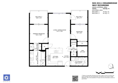503 5311 Cedarbridge Way, Richmond, BC, Brighouse — 2 bed apartment/condo for sale