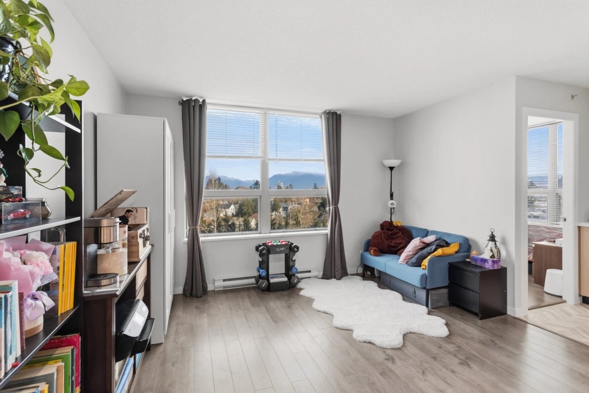 Living Room Photo of 1101 3663 Crowley Drive, Vancouver, BC