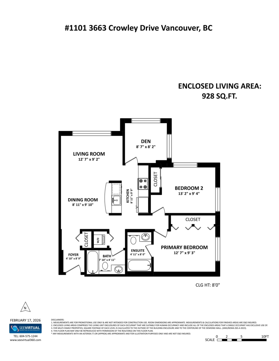 Outdoor Patio Photo of 1101 3663 Crowley Drive, Vancouver, BC