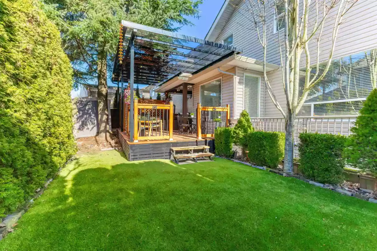 Aerial View of 7301 196a Street, Langley, BC