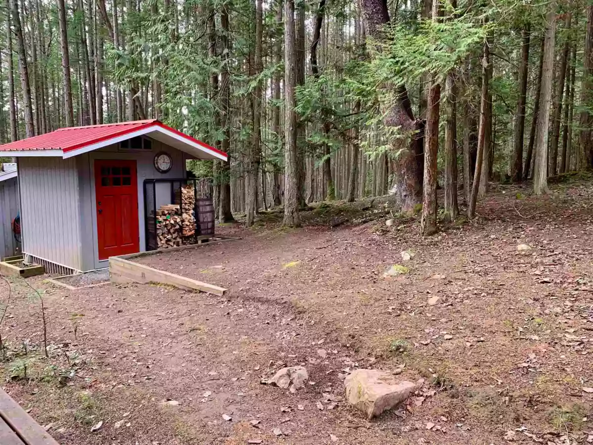 Backyard Photo of 10 776 Wilks Road, Mayne Island, BC