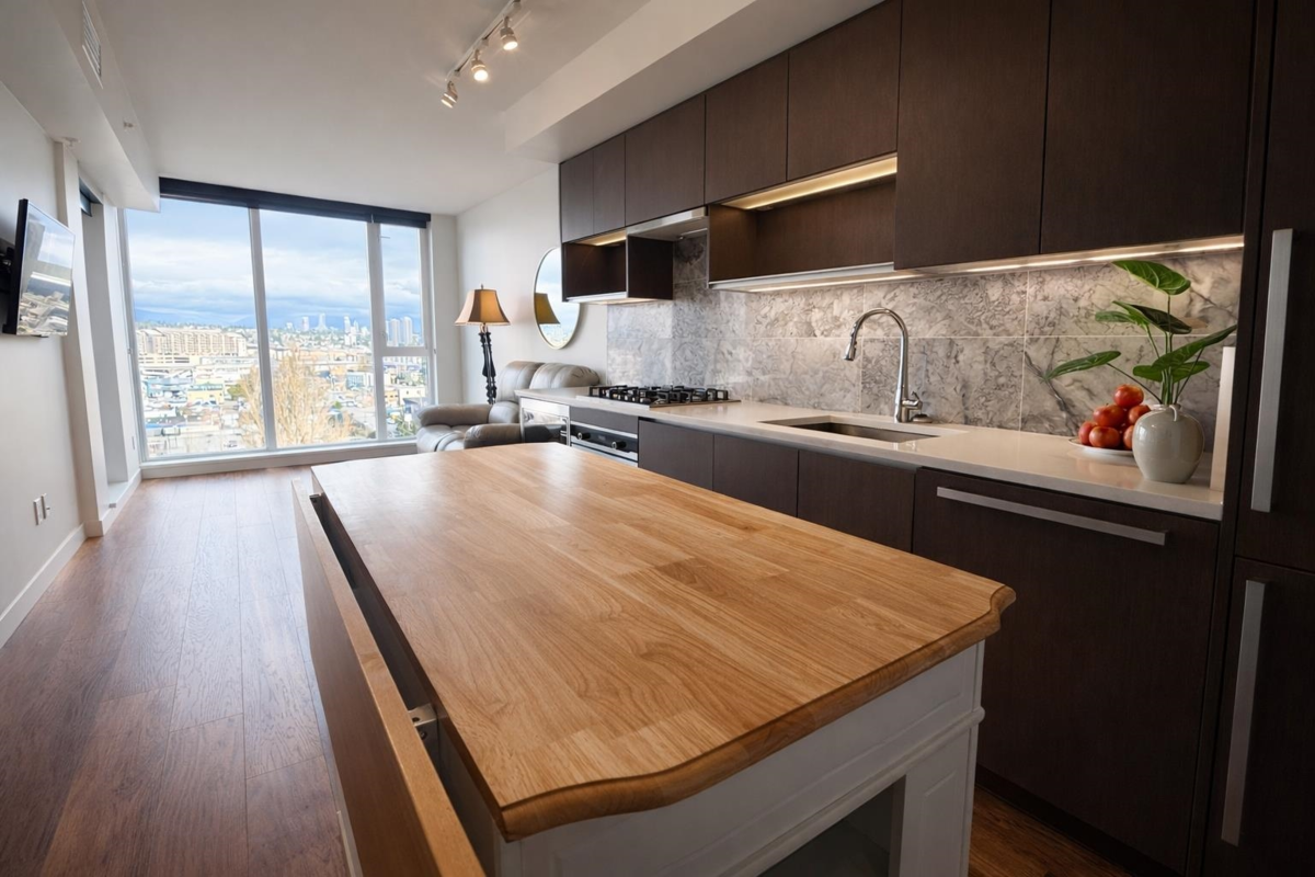 Kitchen Photo of 1609 8988 Patterson Road, Richmond, BC