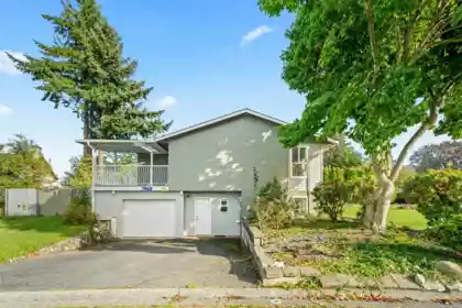 Aerial View of 7060 E Brewster Drive, Delta, BC