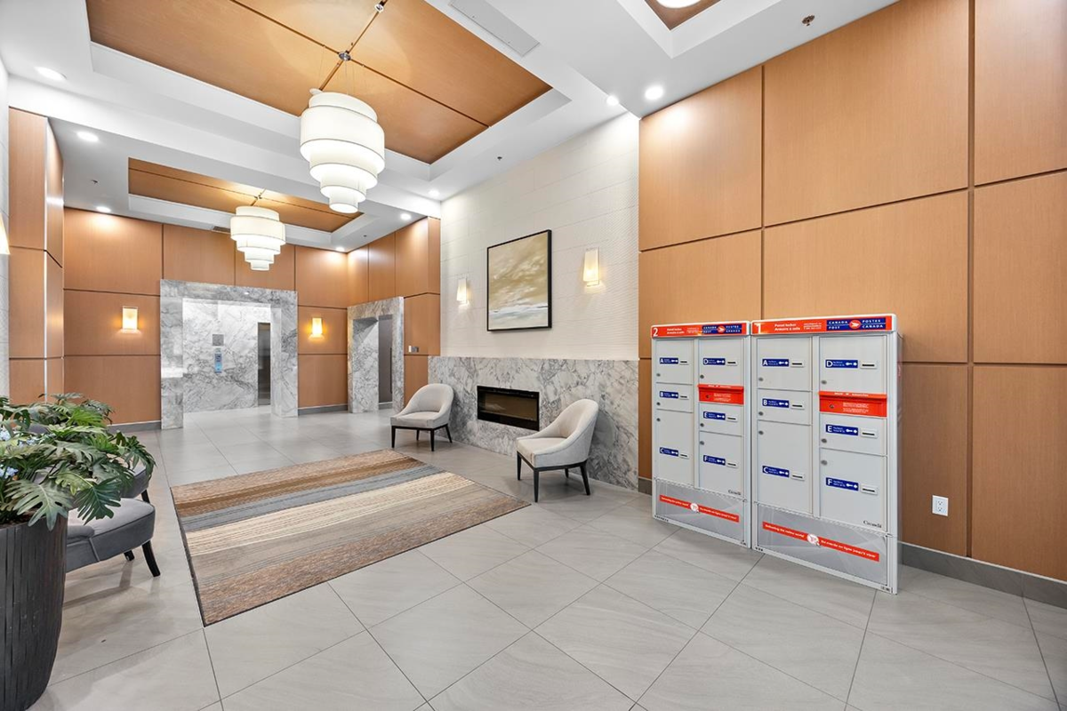 Living Room Photo of 1103 3007 Glen Drive, Coquitlam, BC