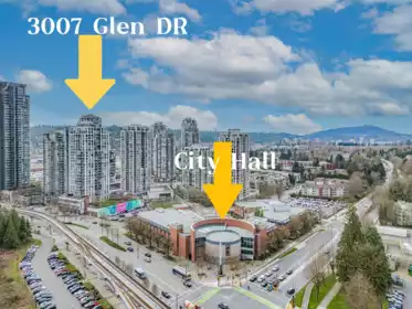 1103 3007 Glen Drive, Coquitlam, BC, New Horizons — 1 bed apartment/condo for sale