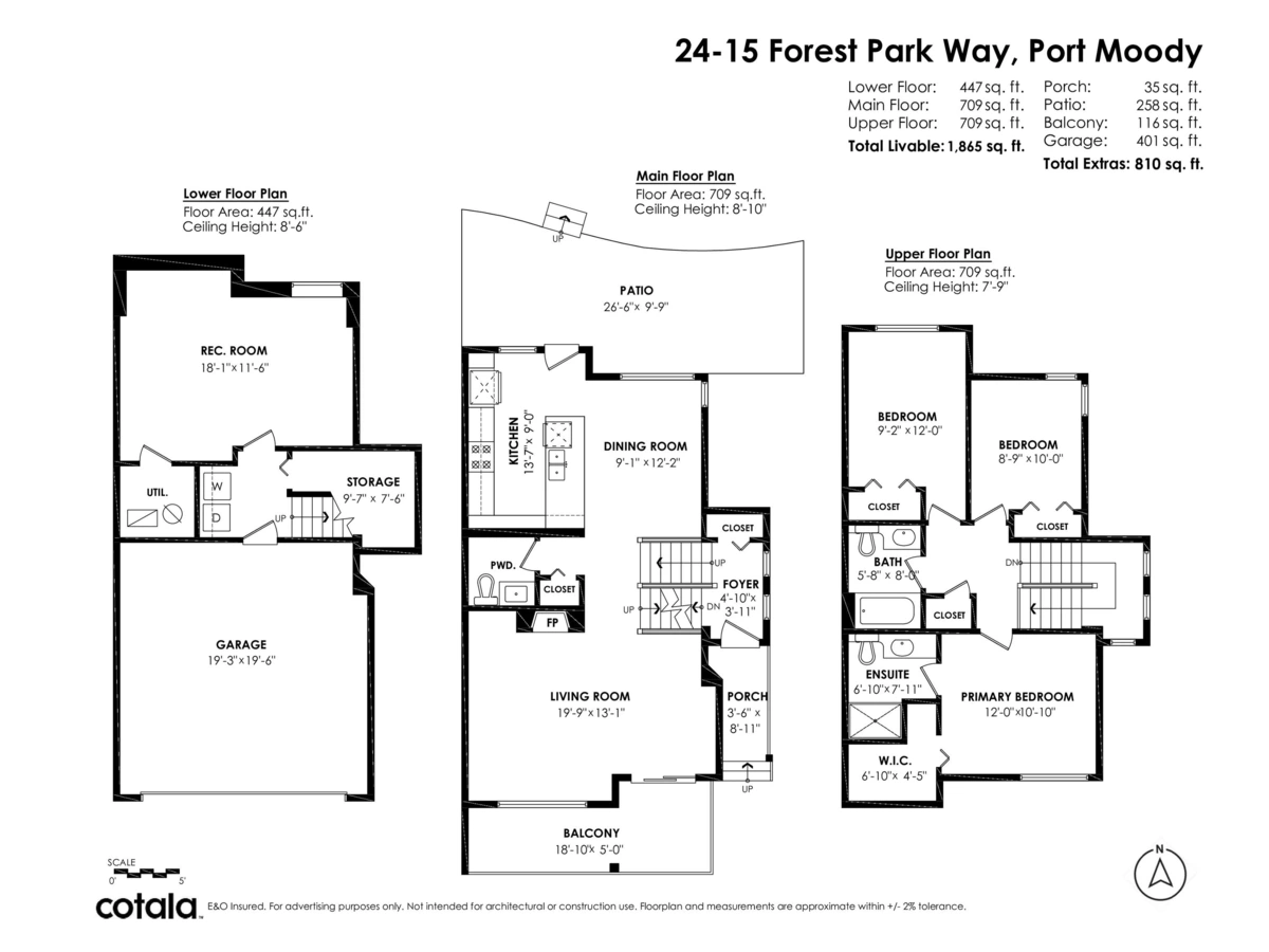 Playground / Recreational Area Near 24 15 Forest Park Way, Port Moody, BC