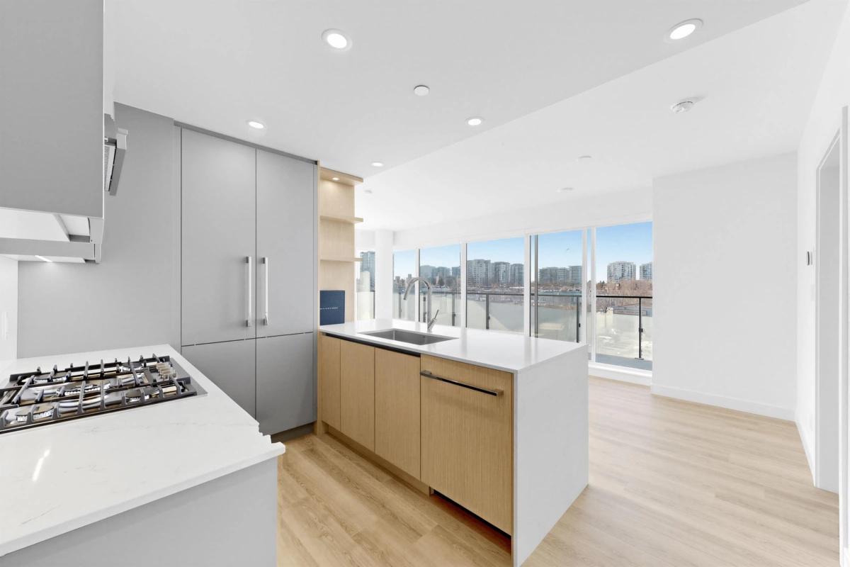 Exterior Rear Photo of 407 7977 Lansdowne Road, Richmond, BC