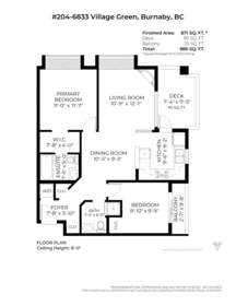 Garage Interior Photo of 204 6833 Village Green, Burnaby, BC