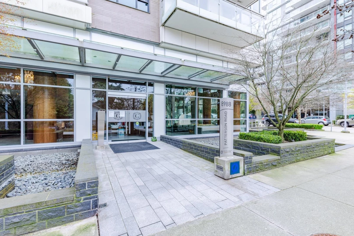 Exterior Rear Photo of 612 8988 Patterson Road, Richmond, BC