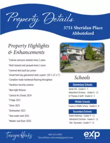 3751 Sheridan Place, Abbotsford, BC, Abbotsford — Single Family Residence for sale