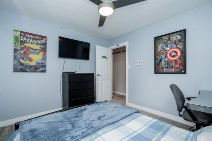 Basement Recreation Room Photo of 11826 Alderwood Crescent, Delta, BC