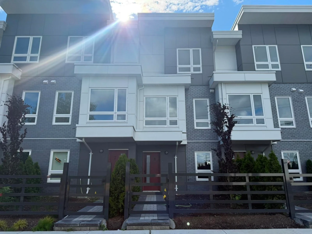 Exterior Rear Photo of 8 3033 Shell Road, Richmond, BC