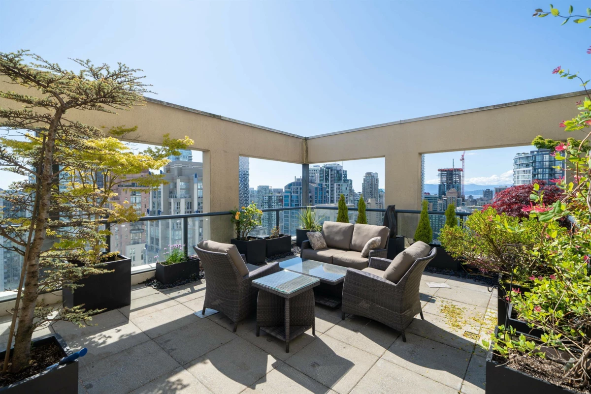 Living Room Photo of 2901 1155 Homer Street, Vancouver, BC