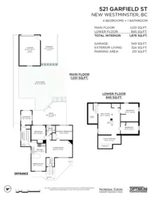 Street View Photo of 521 Garfield Street, New Westminster, BC