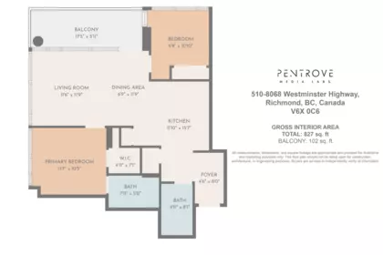 Basement Recreation Room Photo of 510 8068 Westminster Highway, Richmond, BC