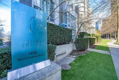 Aerial View of 1301 1233 W Cordova Street, Vancouver, BC