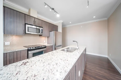 Kitchen Island Photo of 403 6888 Royal Oak Avenue, Burnaby, BC