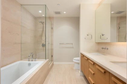 Powder Room Photo of 403 5838 Berton Avenue, Vancouver, BC