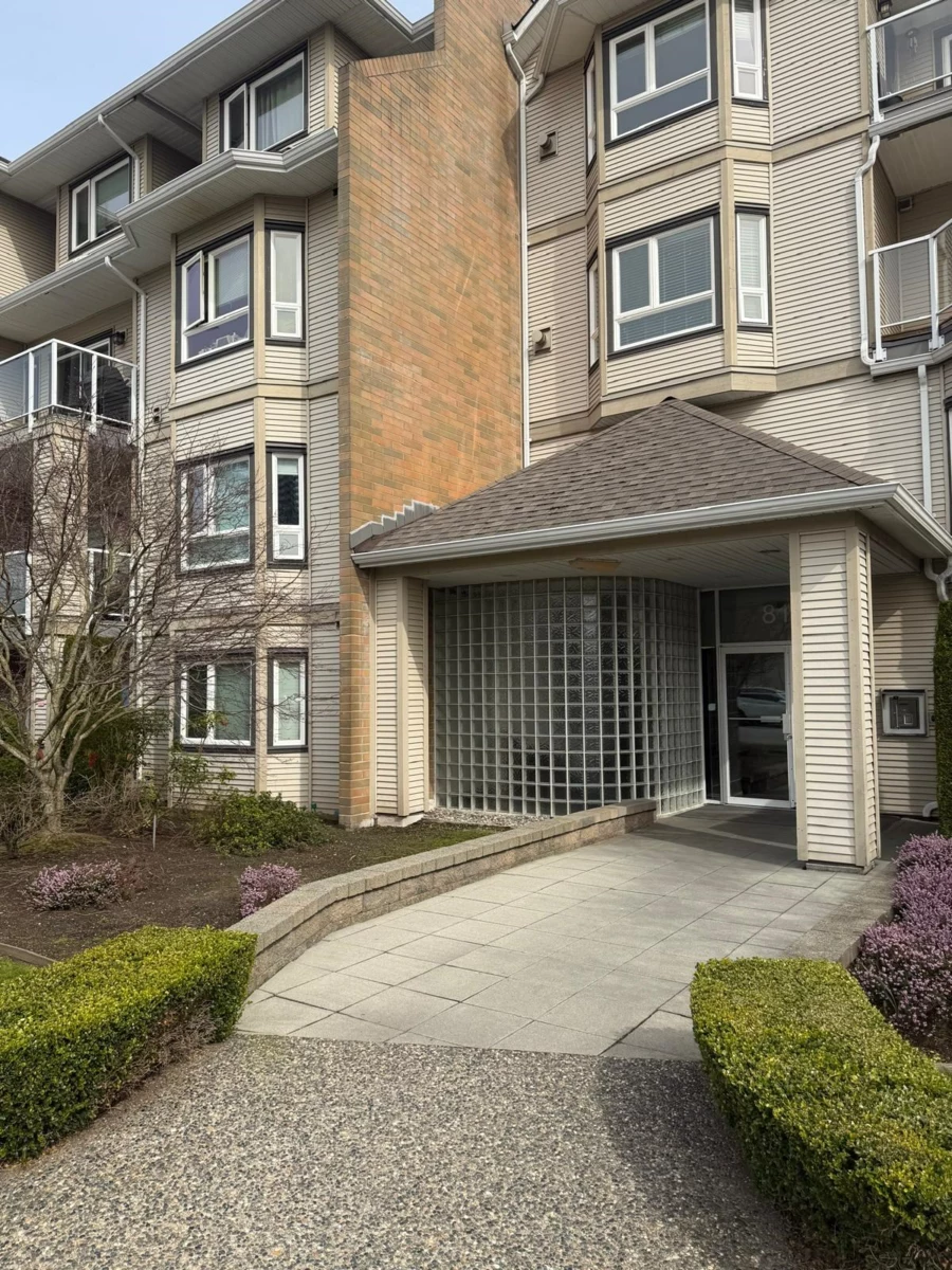 Exterior Rear Photo of 111 8142 120a Street, Surrey, BC