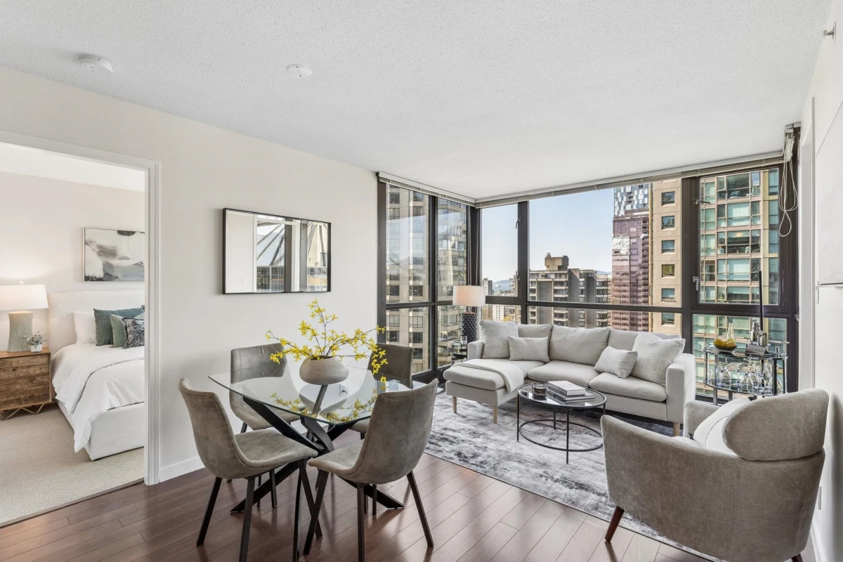 Family Room Photo of 1907 1331 Alberni Street, Vancouver, BC