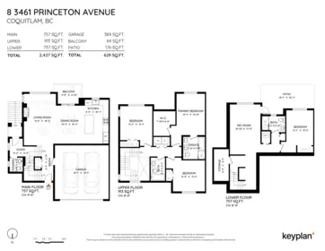 Playground / Recreational Area Near 8 3461 Princeton Avenue, Coquitlam, BC