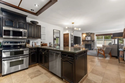 Kitchen Island Photo of 10 4636 Blackcomb Way, Whistler, BC