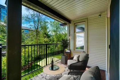 Outdoor Deck Photo of 203 400 Klahanie Drive, Port Moody, BC