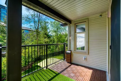 Outdoor Patio Photo of 203 400 Klahanie Drive, Port Moody, BC