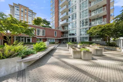 Aerial View of 311 150 W 15 Street, North Vancouver, BC