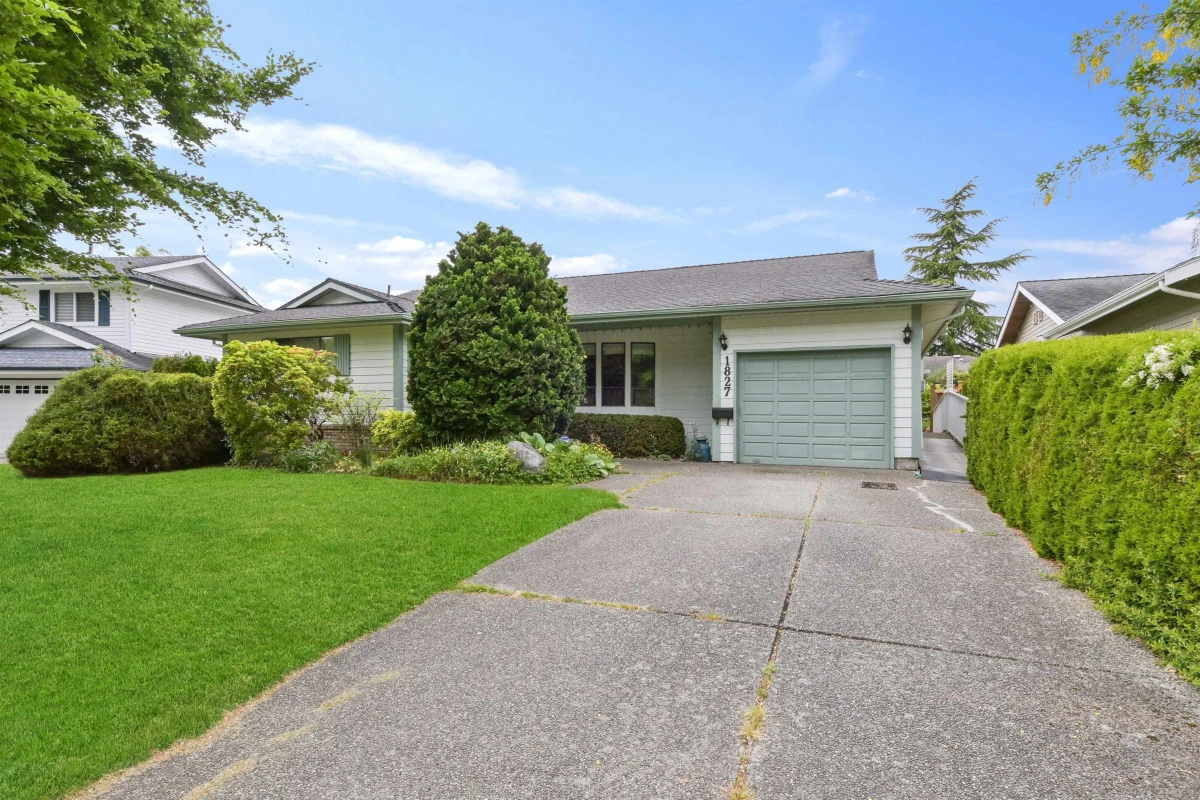 Exterior Rear Photo of 1827 142nd Street, Surrey, BC